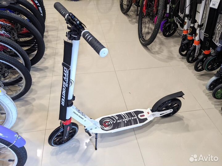 Самокат складной Tech Team City Scooter Белый