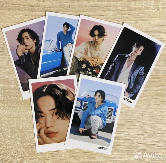 Официальные открытки Astro разные мемберы