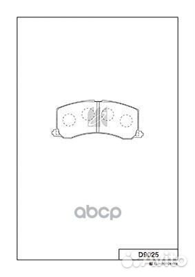 Колодки тормозные дисковые Suzuki d9025 Kashiyama
