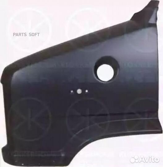 Крыло пер.лев.fiat 2096311