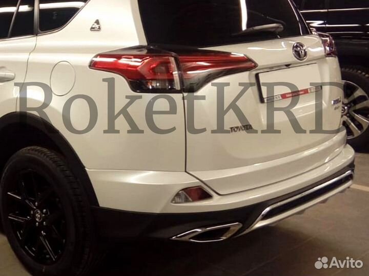 Рестайлинг Обвес Toyota RAV4 стиль Lexus