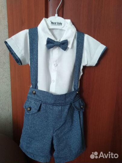 Костюм джентльмена на мальчика, возраст 1 годик