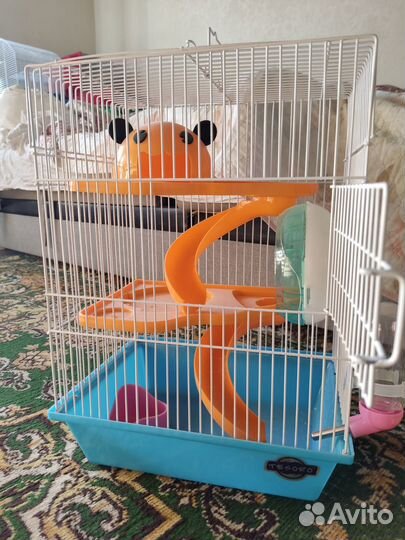 Клетка для хомяка новая