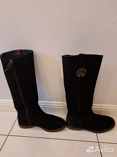 Сапоги Tommy Hilfiger 38 размер замша