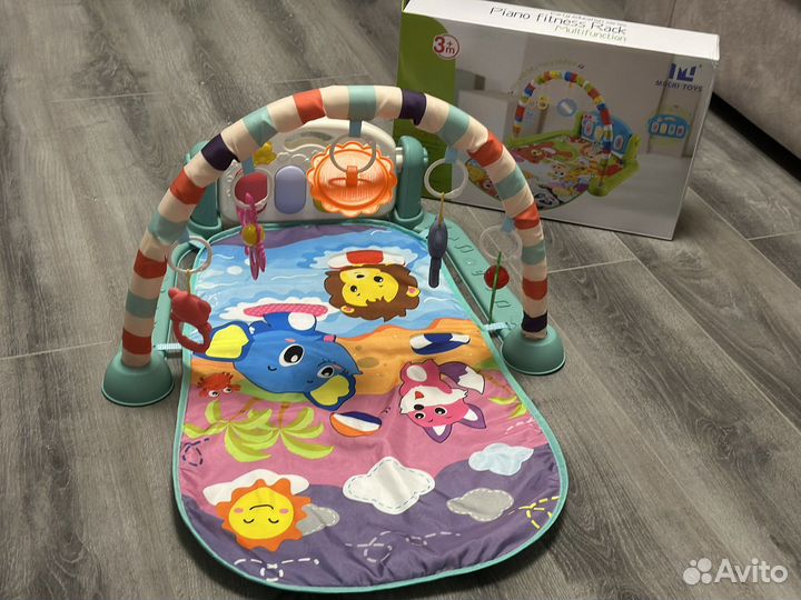 Развивающий коврик с пианино