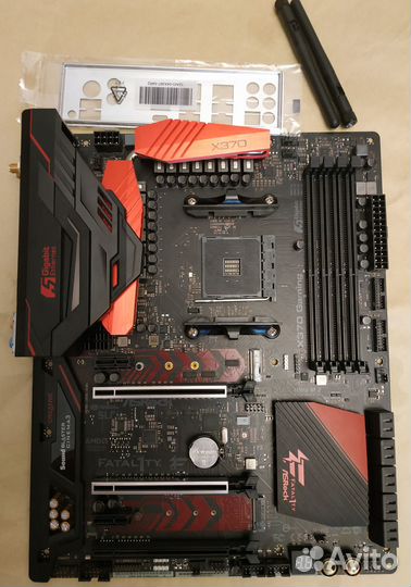 Материнская плата Socket AM4 Asrock X370 Taichi+