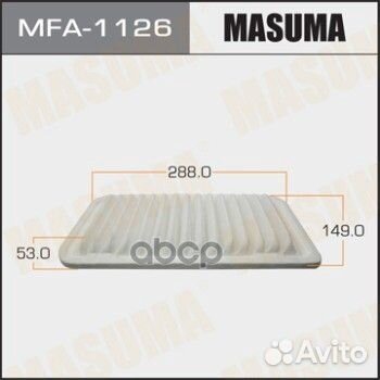 Фильтр возд.toyota avensis/corolla 2001 MFA-1