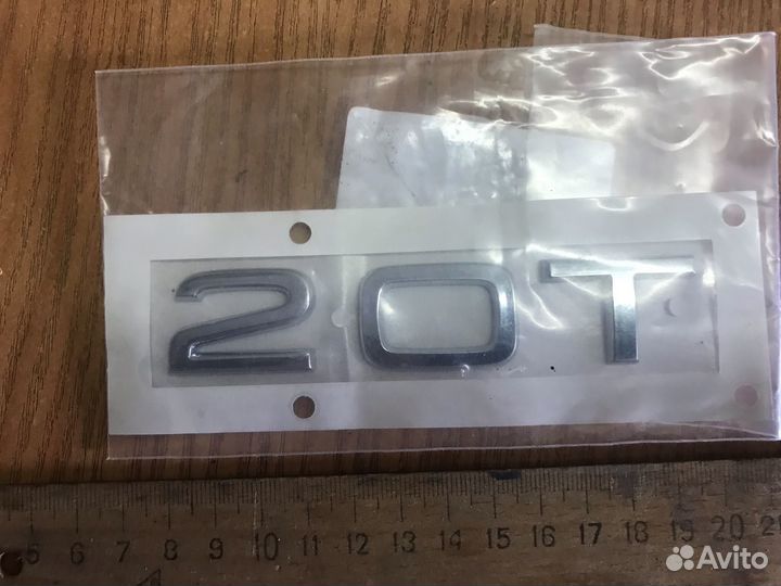 Шильдик 2.0 T, VAG, оригинал