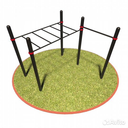 T-027 Турник, рукоход D108 пластик