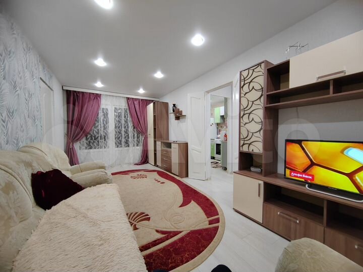 3-к. квартира, 60 м², 1/5 эт.