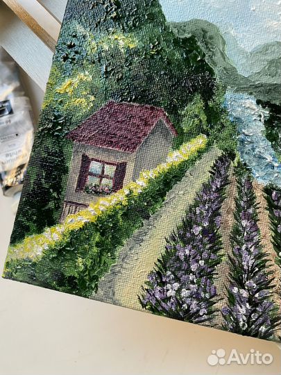 Картина маслом пейзаж