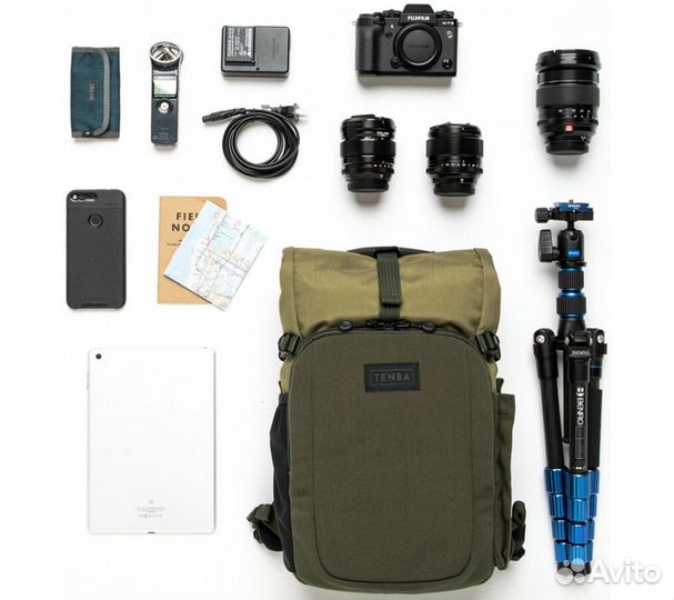 Рюкзак Tenba Fulton v2 16L оливковый