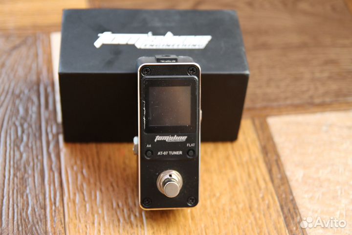Хроматический гитарный тюнер AT-07 (педаль)