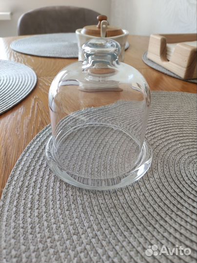 Клош стеклянный для лимона