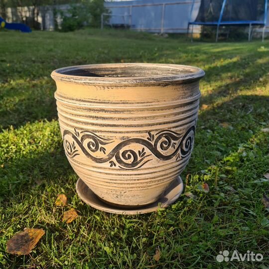 Горшок керамический