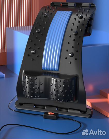 Массажер для спины шеи поясницы Мостик вибромассаж