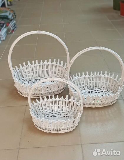 Плетеные корзинки