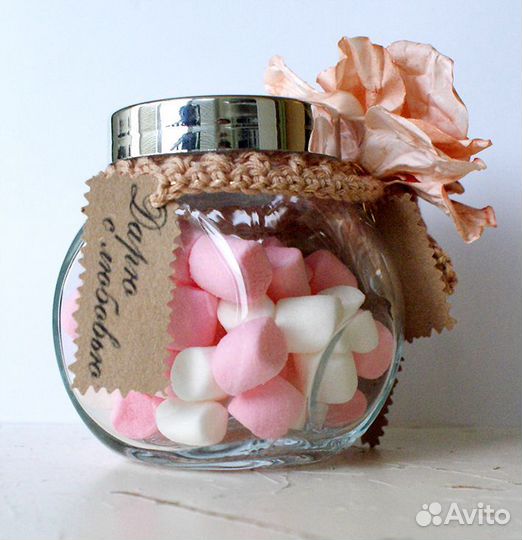 Банка стеклянная для хранения продуктов