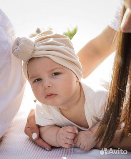 Тюрбаны детские, повязки на голову, панамка