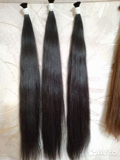 Волосы натуральный для наращивания 70 см