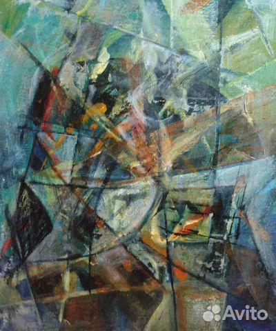 Эдуард Курочкин - Портрет рухнувших в витраж.1971