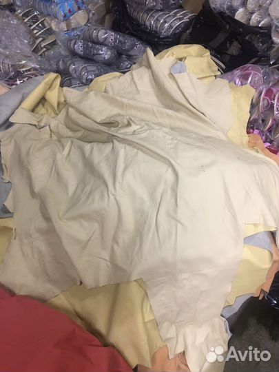 Обрезки натуральной кожи