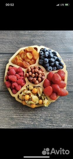 Менажница из дерева