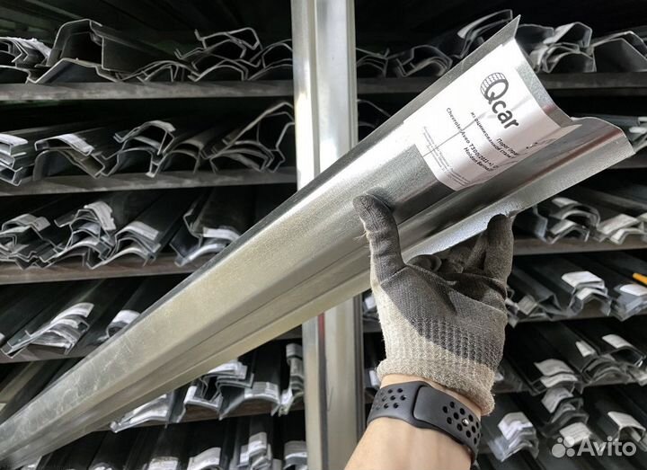 Порог левый Chevrolet Aveo T300 2011-2020(1мм)