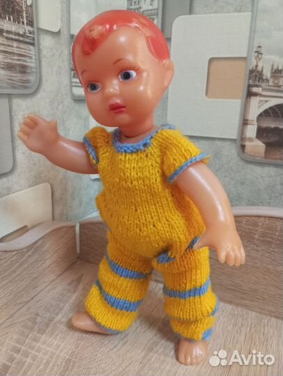 Кукла алёшка СССР 60 гг Ленигрушка 27 см