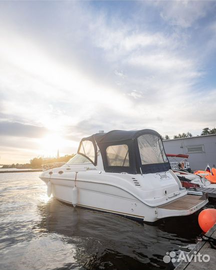 Моторная круизная яхта с каютами и WC