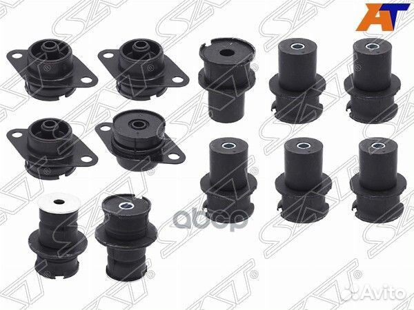 Опоры рамы кузова (комплект) isuzu bighorn/trooper