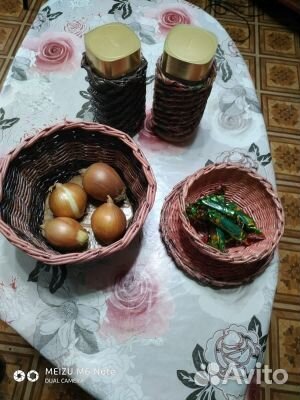 Плетеные корзинки