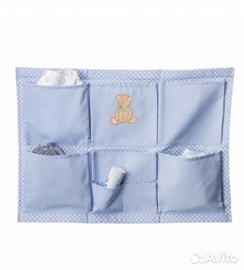 Подвесные карманы IKEA nanig blue