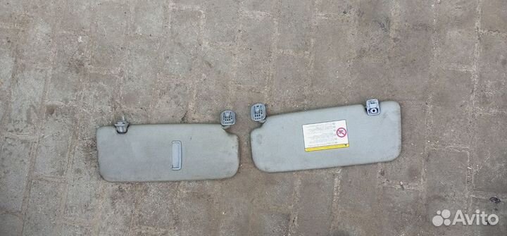 Козырьки hyundai solaris kia rio 3