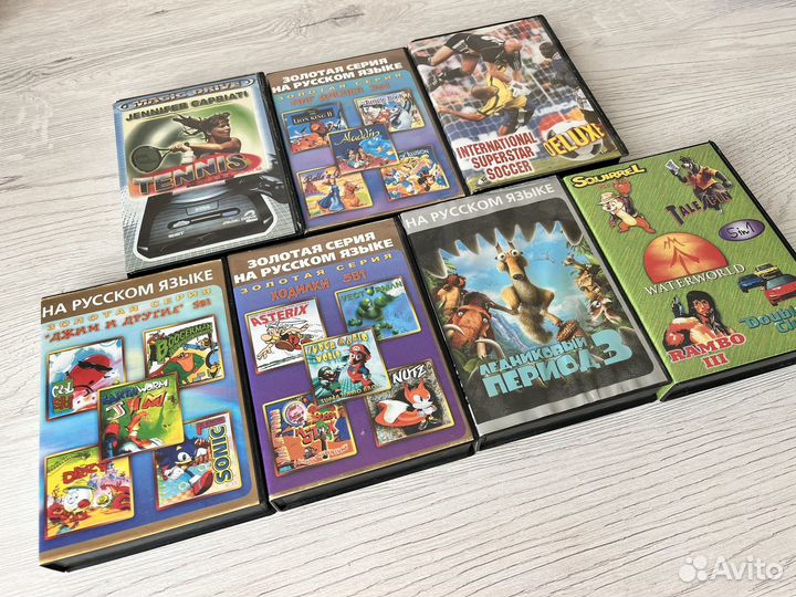 Игровые картриджи Sega (Сега)