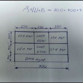 Сумка для света LED par