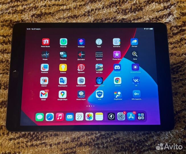 Планшет iPad 2021 64gb