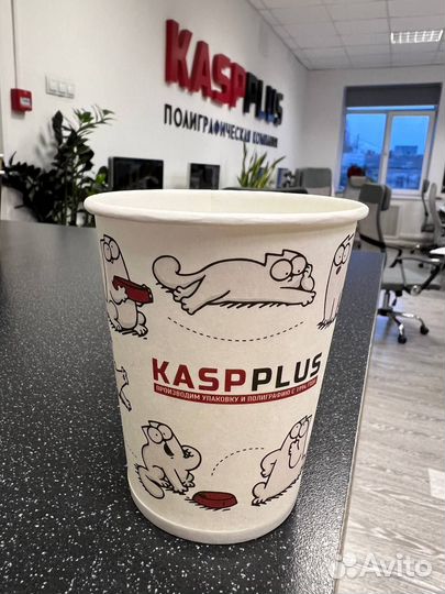 Печать на бумажных стаканчиках