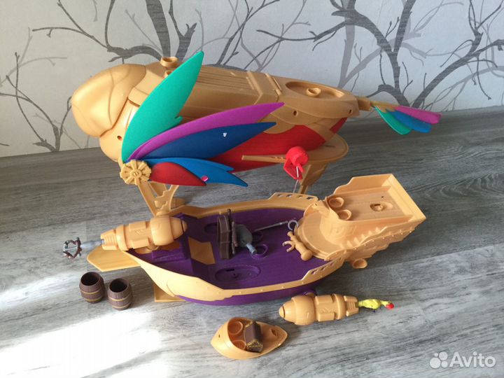 My little pony летучий корабль радуга