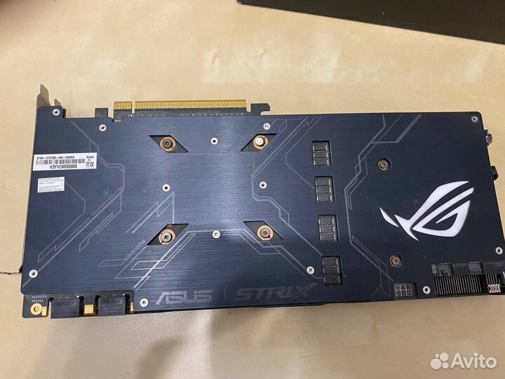 Видео карта Asus Strix gtx1080