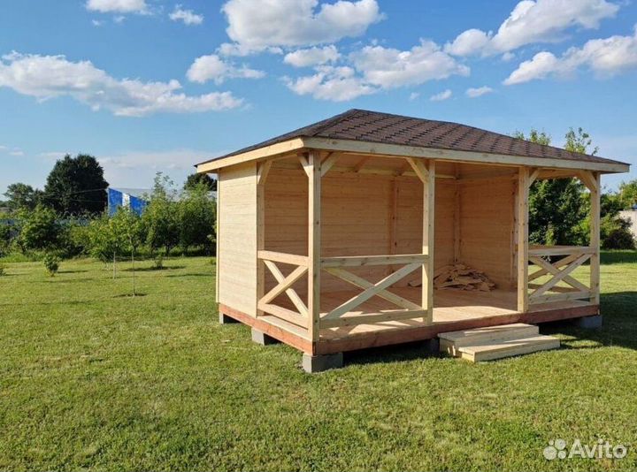 Дачные беседки