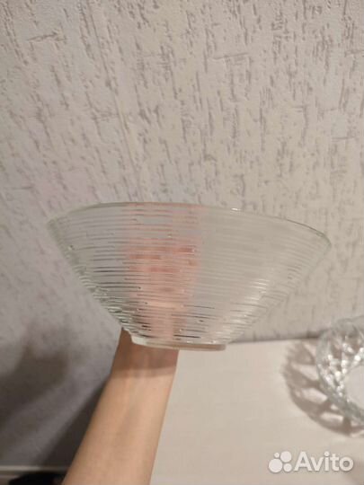 Хрустальные тарелки