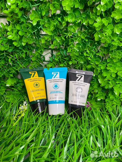 Пенка для умывания 7 days MAY island
