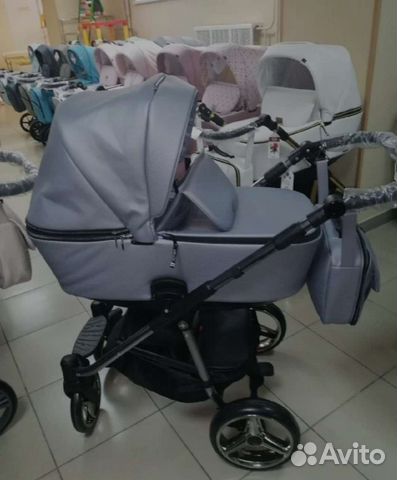 Коляска 2 в 1 adamex reggio