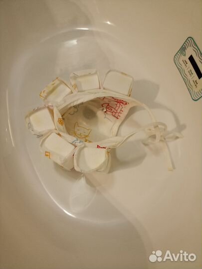 Круг для купания новорожденных, чепчик