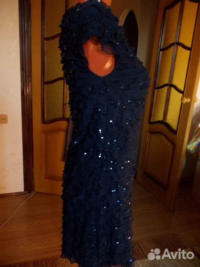 Платье с пайетками