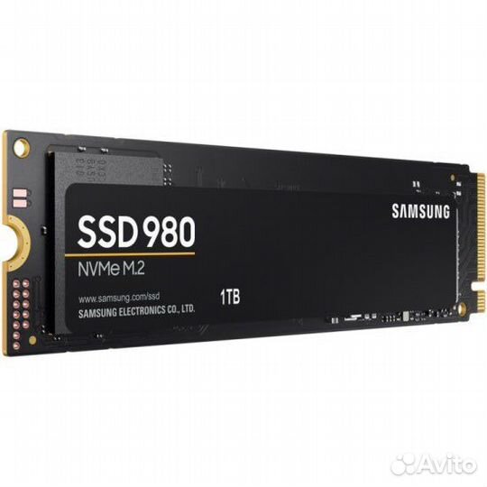 Жесткий диск SSD диск samsung M.2 980 1000 Гб