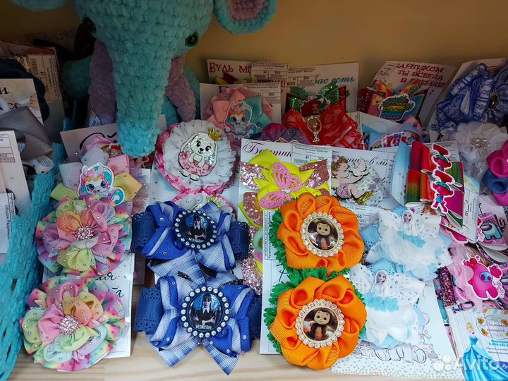 Бантики, заколки