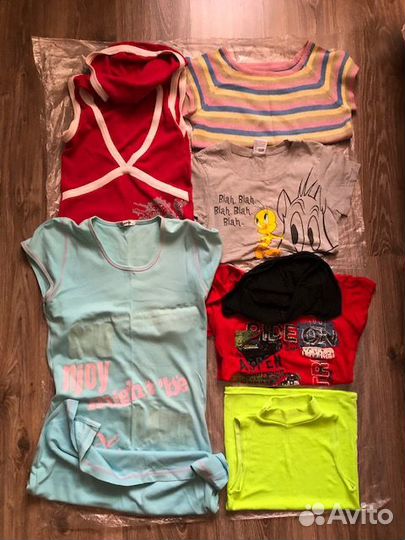 Вещи на девочку подростка пакетом