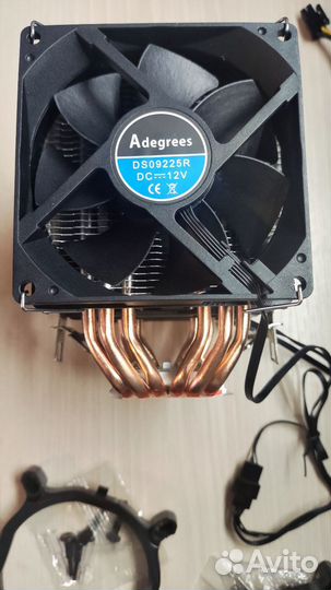 Кулер для процессора 6 термотрубок 190w